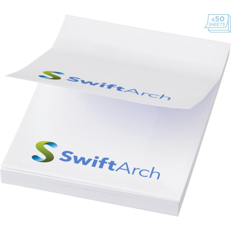 Image of Sticky-Mate® A8 sticky notes 50x75 - 25 pages