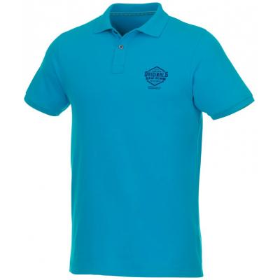 Image of Beryl short sleeve men's GOTS organic GRS recycled polo