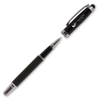 Image of Carbon Fibre Capped Roller Ball Pen