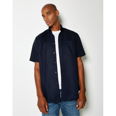 Image of Classic Fit Short Sleeve Workwear Oxford Shirt